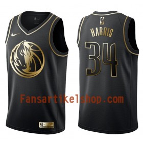 NBA Dallas Mavericks Trikot Devin Harris 34 Nike Schwarz Golden Edition Swingman - Herren